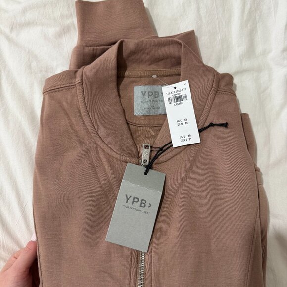 🏷 *NWT* YPB neoKNIT Bomber Jacket - Size XL 🤎 - Picture 8 of 8